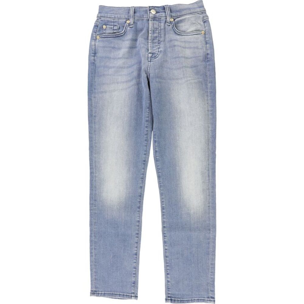 7 For All ManKind Womens Josefina Straight Leg Regular Boyfriend Jeans, NWT